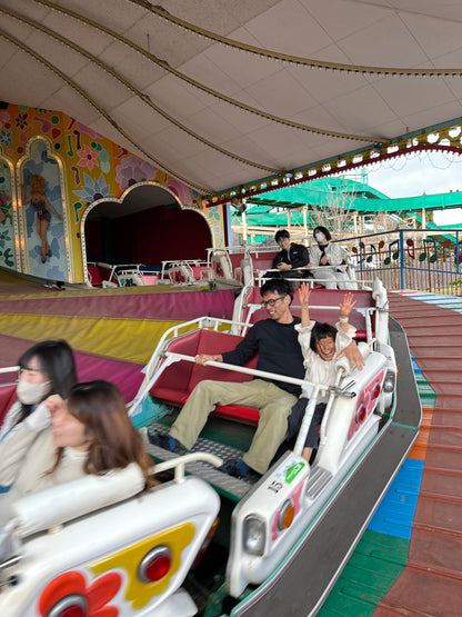 Ikoma sanjo amusement park & Lunch